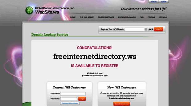 freeinternetdirectory.ws