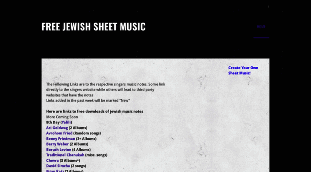 freejewishsheetmusic.weebly.com