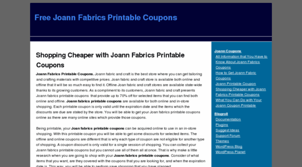 freejoannfabricsprintablecoupons.com