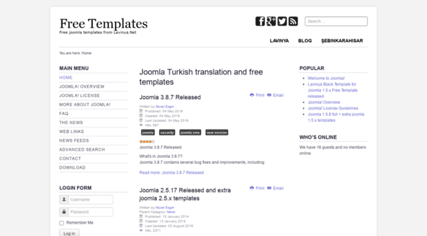 freejoomlatemplates.lavinya.net
