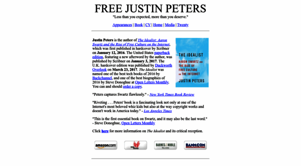 freejustinpeters.com