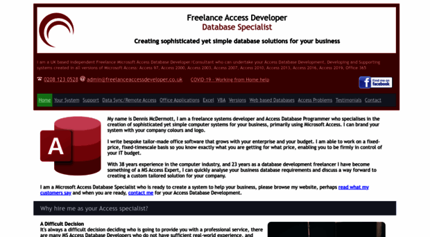 freelanceaccessdeveloper.co.uk