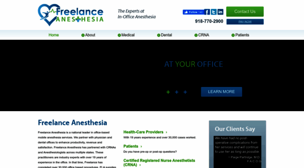 freelanceanesthesia.com