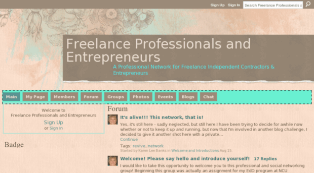 freelancepros-entrepreneurs.ning.com