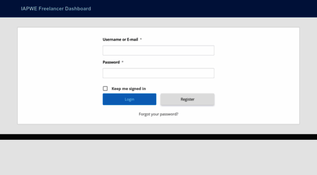 freelancerportal.iapwe.org