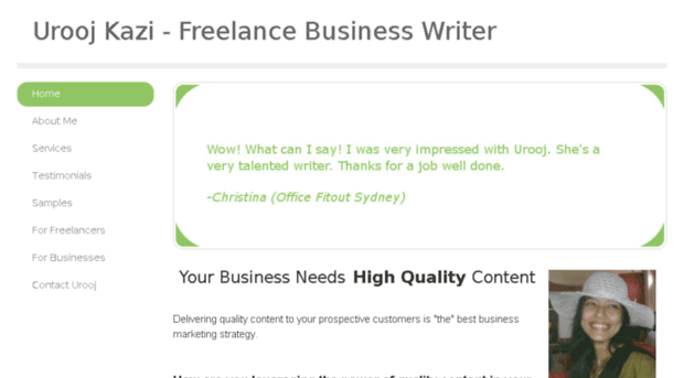 freelancewriterurooj.com