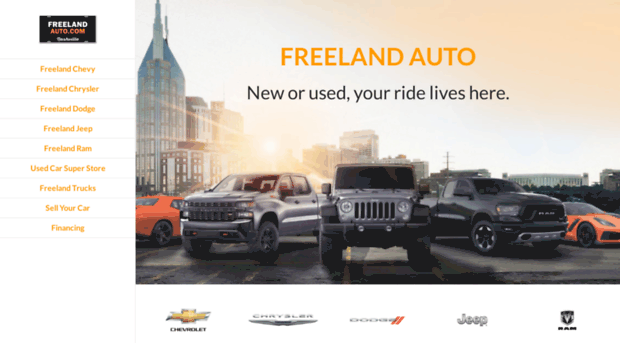 freelandauto.com