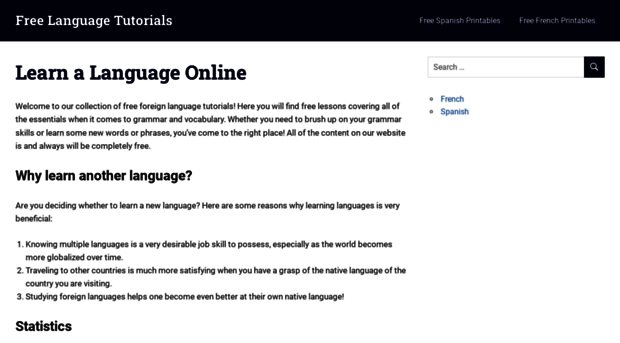 freelanguagetutorials.com
