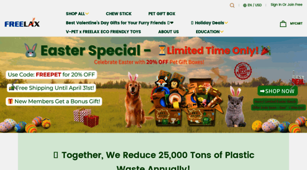 freelaxpet.com