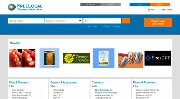 freelocalclassifiedads.co.nz
