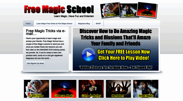 freemagicschool.com