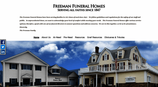 freemanfuneralhomes.com