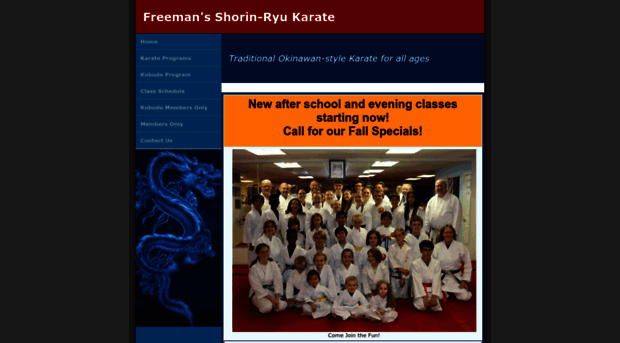 freemankarate.com