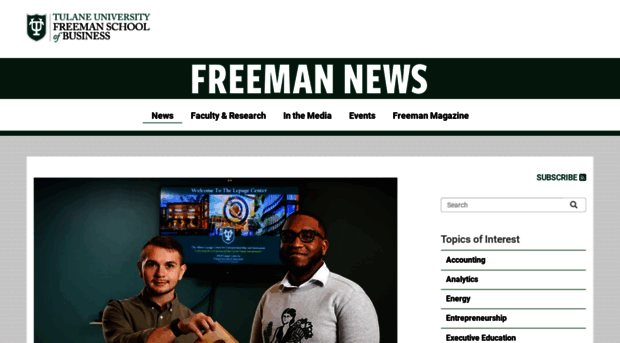 freemannews.tulane.edu