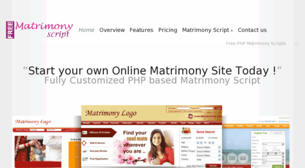 freematrimonialscript.com