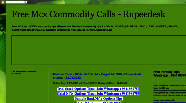 freemcxcommoditycalls.blogspot.in