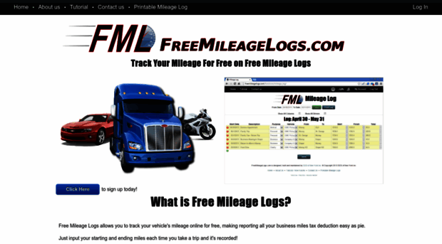 freemileagelogs.com