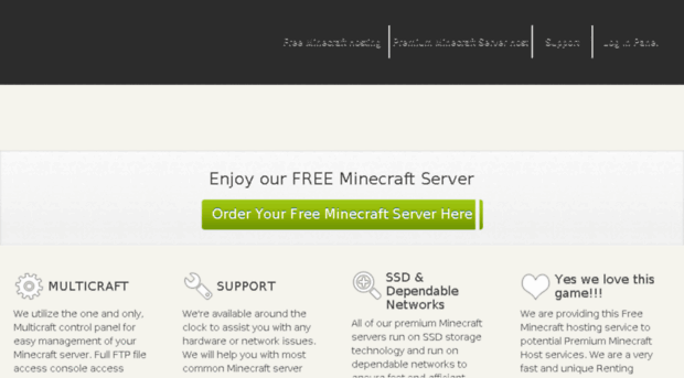 freeminecrafthost.co