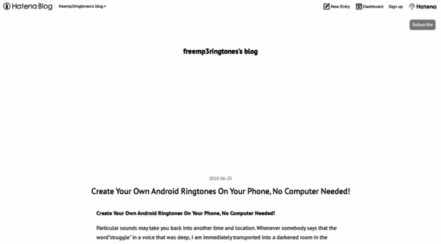 freemp3ringtones.hatenablog.com