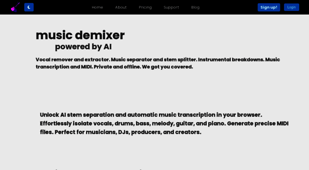 freemusicdemixer.com