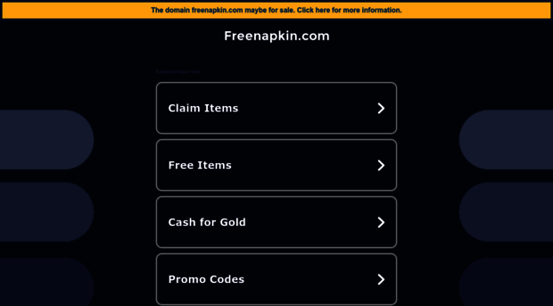 freenapkin.com