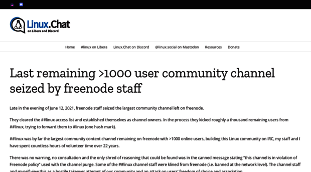 freenode.linux.community