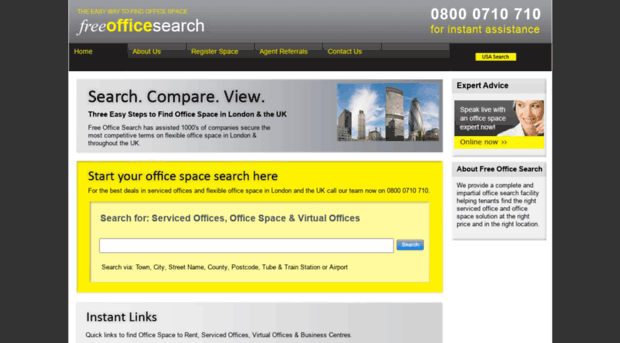 freeofficesearch.co.uk