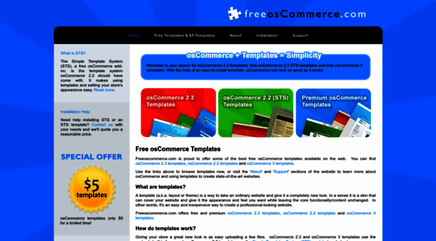 freeoscommerce.com