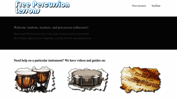 freepercussionlessons.com