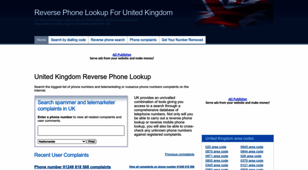 freephonelookup.co.uk