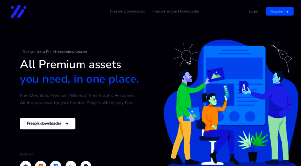freepikdownloader.com