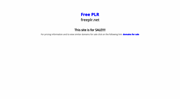 freeplr.net