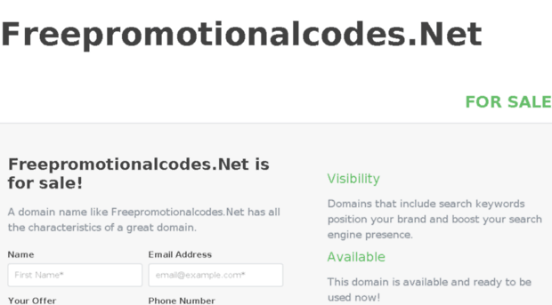 freepromotionalcodes.net