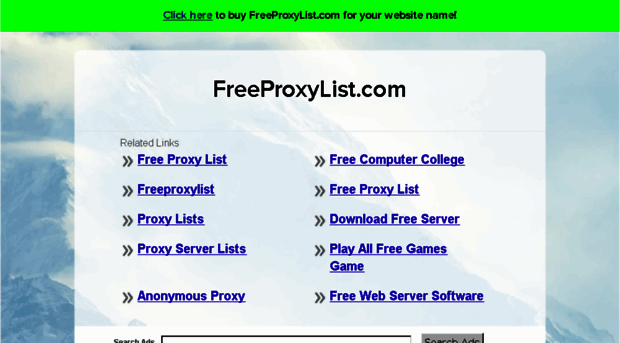 freeproxylist.com