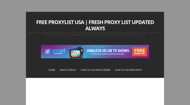 freeproxylistusa.blogspot.in