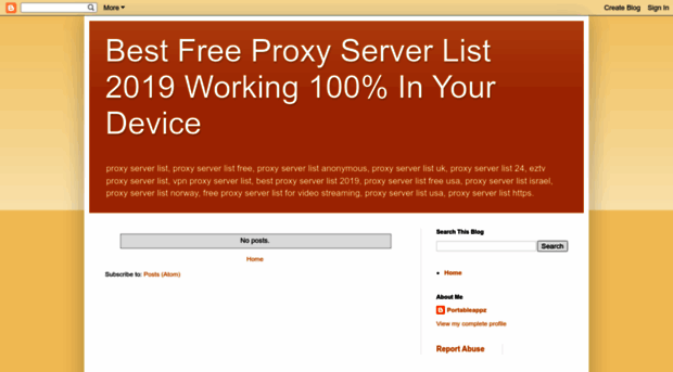 freeproxyserverlist2019.blogspot.com