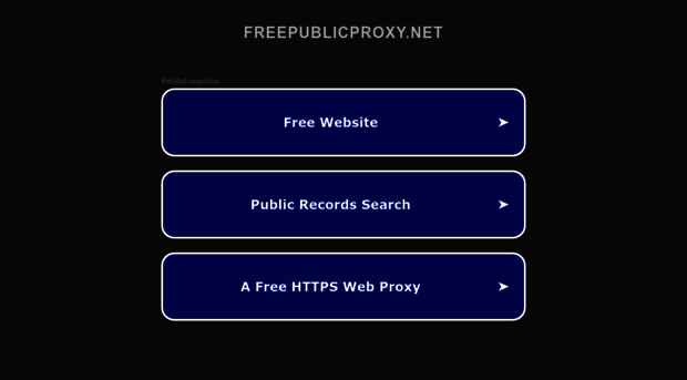 freepublicproxy.net