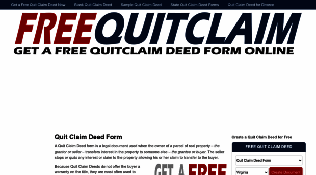 freequitclaim.com