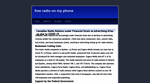 freeradioonmyphone.ca