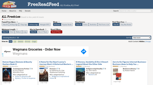 freereadfeed.com