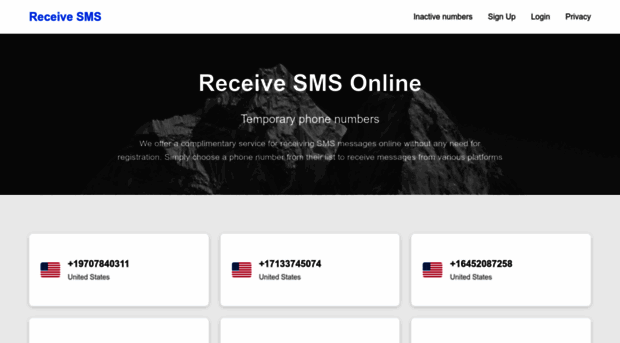 freereceivesms.top