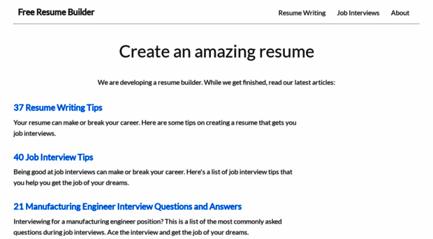 freeresumebuilder.io