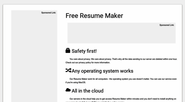 freeresumemaker.net