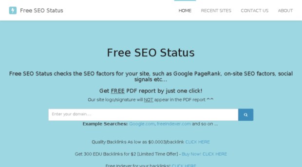 freeseostatus.com