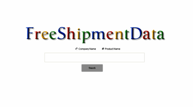 freeshipmentdata.com