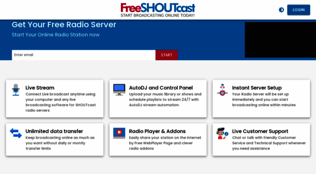 freeshoutcast.com