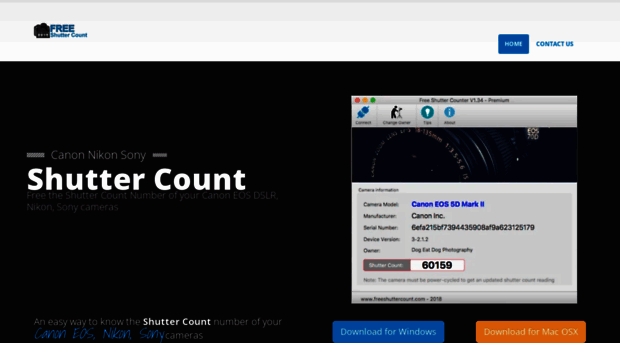 freeshuttercount.com