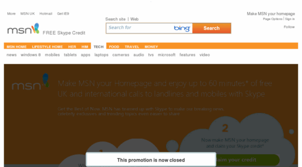 freeskypecredit.tech.uk.msn.com