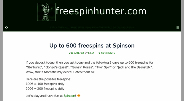 freespinhunter.com