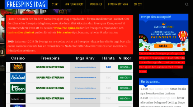 freespins-idag.se